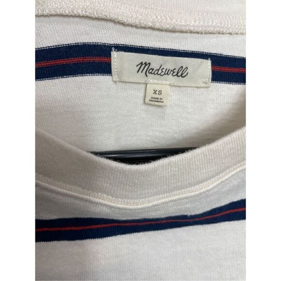 Madewell Tomboy pocket tee dress striped xs - Picture 7 of 7
